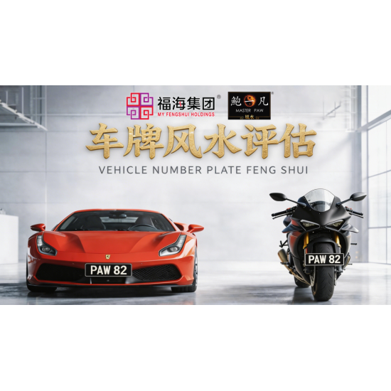 车牌风水评估 Vehicle Number Plate Feng Shui