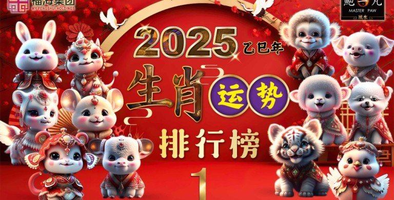 鲍一凡老师 | 2025生肖运势排行榜 Part 1 鲍一凡老师 | 2025生肖运势排行榜 Part 1