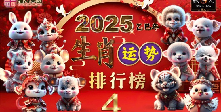 鲍一凡老师 | 2025生肖运势排行榜 Part 4 鲍一凡老师 | 2025生肖运势排行榜 Part 4