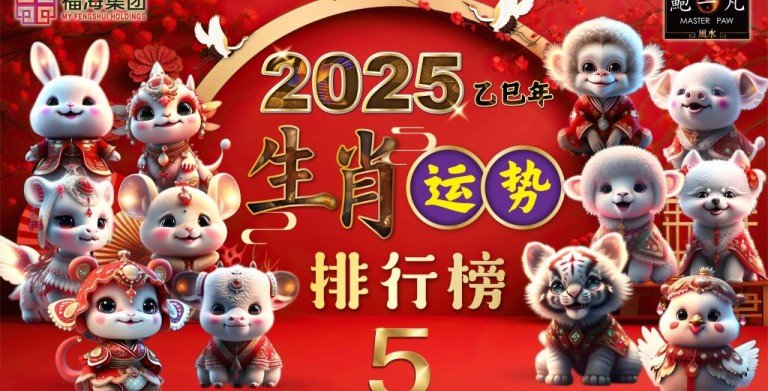鲍一凡老师 | 2025生肖运势排行榜 Part 5 鲍一凡老师 | 2025生肖运势排行榜 Part 5
