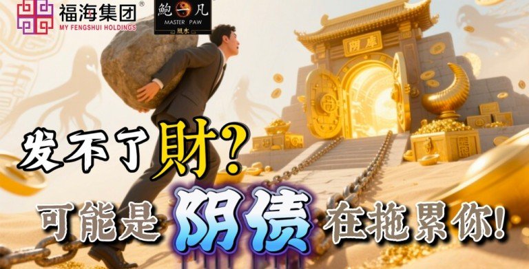 鲍一凡老师 | 发不了财?可能是阴债在拖累你! 鲍一凡老师 | 发不了财?可能是阴债在拖累你!