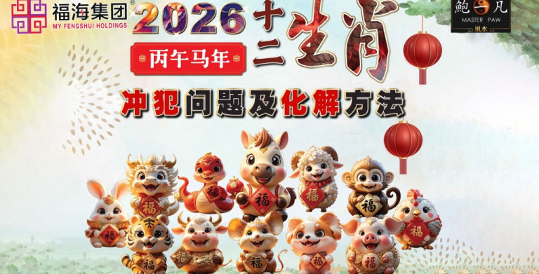 鲍一凡老师 | 2026 十二生肖冲犯问题及化解方法 (附加视频)