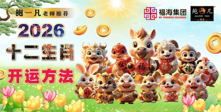 鲍一凡老师 | 2026十二生肖开运方法 (附加视频)
