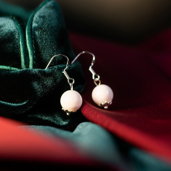 砗磲耳环 Tridacna Earrings