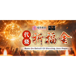 代烧祈福金 Burn On Behalf Of Blessing Joss Paper 代烧祈福金 Burn On Behalf Of Blessing Joss Paper