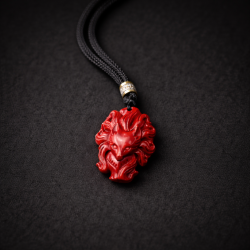 帝王砂九尾狐吊坠 CINNABAR FOX SPIRIT PENDANT 帝王砂九尾狐吊坠 CINNABAR FOX SPIRIT PENDANT