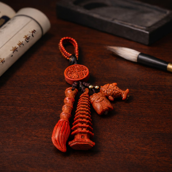 帝王砂文昌宝挂 CINNABAR AUSPICIOUS CHARM FOR STUDY 帝王砂文昌宝挂 CINNABAR AUSPICIOUS CHARM FOR STUDY