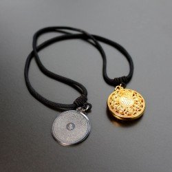 八吉祥光双吊坠