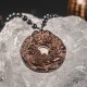 冰种黑曜石貔貅 - 平安扣吊坠 Ice Obsidian Pixiu Pendant