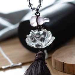 好运莲莲流苏吊饰 好运莲莲流苏吊饰