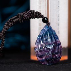 灵气狐仙吊坠 Nine Tails Fairy Fox Pendant 灵气狐仙吊坠 Nine Tails Fairy Fox Pendant