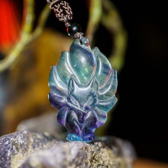 绚丽狐仙吊坠  Nine Tails Fairy Fox Pendant