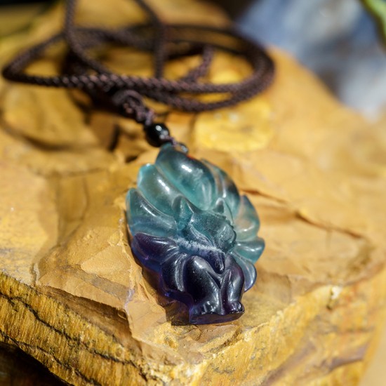 绚丽狐仙吊坠  Nine Tails Fairy Fox Pendant