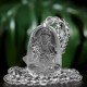 白水晶观音吊坠 Clear Quartz Guan Yin Pendant