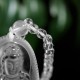 白水晶观音吊坠 Clear Quartz Guan Yin Pendant