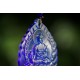 蓝琉璃药师佛吊坠 Blue Glazed Medicine Buddha Pendant