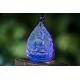 蓝琉璃药师佛吊坠 Blue Glazed Medicine Buddha Pendant