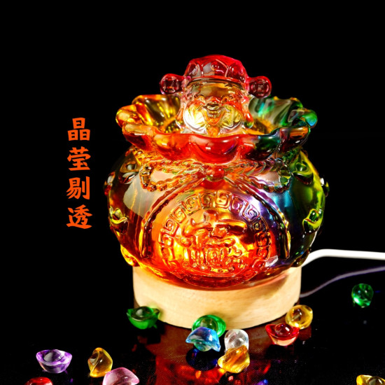 七彩财禄聚宝盆 COLORFUL FORTUNE TREASURE BOWL