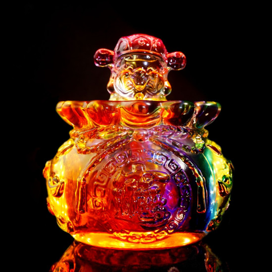 七彩财禄聚宝盆 COLORFUL FORTUNE TREASURE BOWL