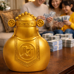 八方来财金财神 GOLDEN GOD OF WEALTH