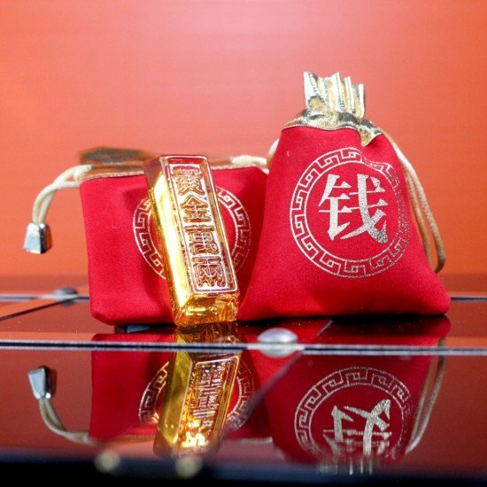 满载而归钱袋子 Wealth Of Riches Pouch