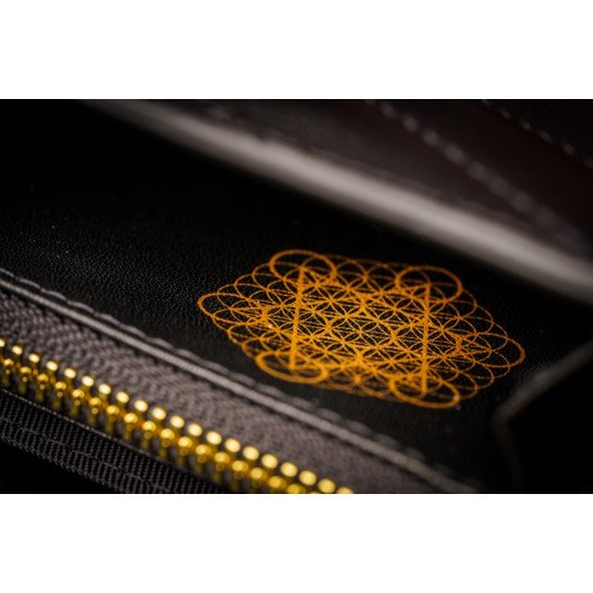 福海吸金钱包 - 开关款 (褐色)