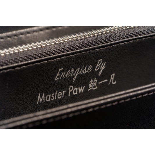 福海吸金钱包 - 拉链款 (黑色)