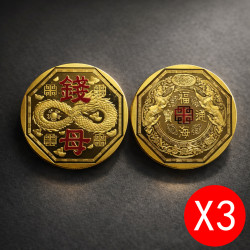 福海招财钱母 (3个) - Prosperous Money Mother (3PCS)