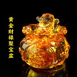黄金财禄聚宝盆 GOLDEN FORTUNE TREASURE BOWL 黄金财禄聚宝盆 GOLDEN FORTUNE TREASURE BOWL