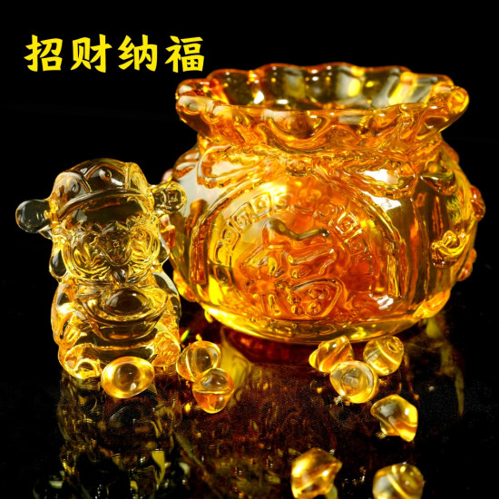 黄金财禄聚宝盆 GOLDEN FORTUNE TREASURE BOWL 黄金财禄聚宝盆 GOLDEN FORTUNE TREASURE BOWL