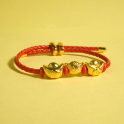 纳财聚宝手绳 Wealth & Treasure Lucky String 纳财聚宝手绳 Wealth & Treasure Lucky String