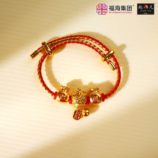 财到福到手绳 WEALTH & BLESSINGS LUCKY STRING 财到福到手绳 WEALTH & BLESSINGS LUCKY STRING