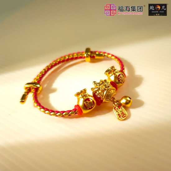财到福到手绳 WEALTH & BLESSINGS LUCKY STRING 财到福到手绳 WEALTH & BLESSINGS LUCKY STRING