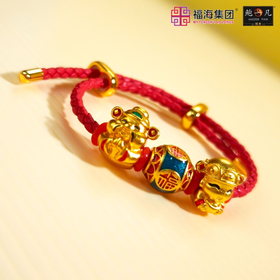 财喜双收手绳 WEALTH AND JOY LUCKY STRING 财喜双收手绳 WEALTH AND JOY LUCKY STRING