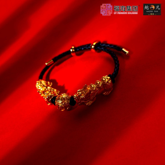 财源滚滚手绳 ABUNDANT WEALTH LUCKY STRING