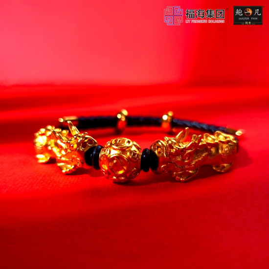 财源滚滚手绳 ABUNDANT WEALTH LUCKY STRING