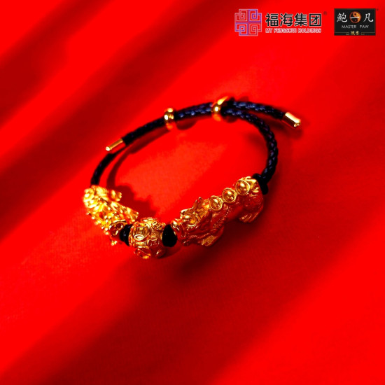 财源滚滚手绳 ABUNDANT WEALTH LUCKY STRING