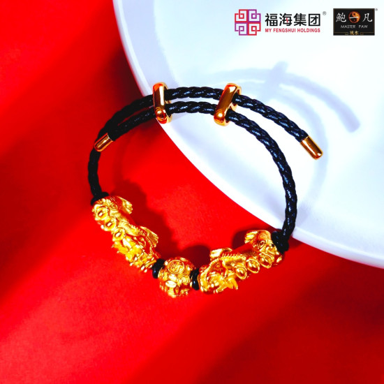 财源滚滚手绳 ABUNDANT WEALTH LUCKY STRING