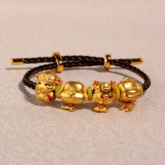 三合贵人生肖手绳 Three Match Zodiac Lucky Rope
