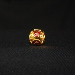 红色八方来财珠 Red Abundance Prosperous Bead