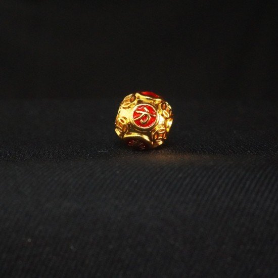 红色八方来财珠 Red Abundance Prosperous Bead