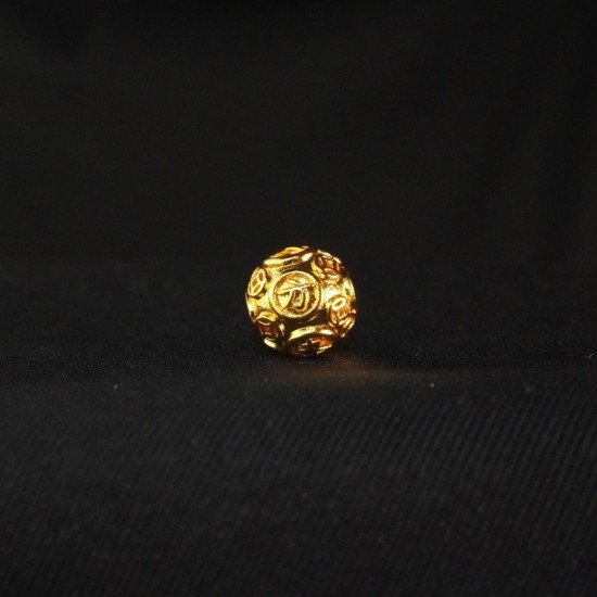 金色八方来财珠 Gold Abundance Prosperous Bead