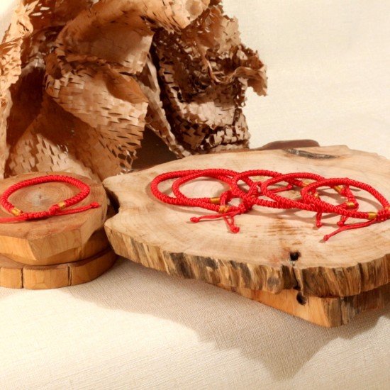 开运红绳(5条送1条) Lucky Red Rope(1free for 5Bracelet)