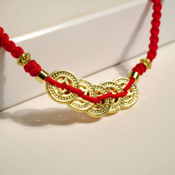 聚财红绳 Prosperity Red String 聚财红绳 Prosperity Red String