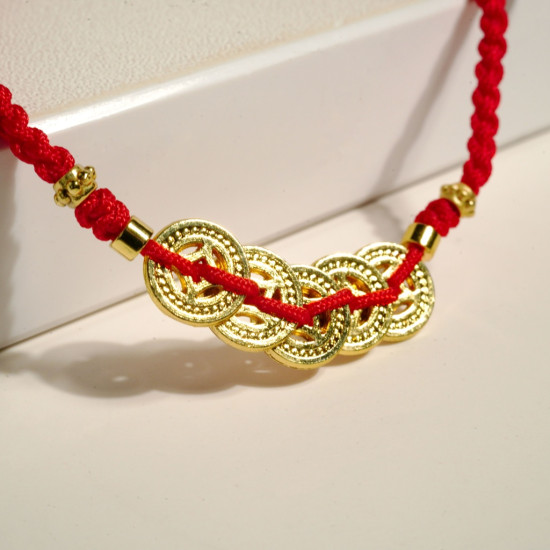 聚财红绳 Prosperity Red String 聚财红绳 Prosperity Red String