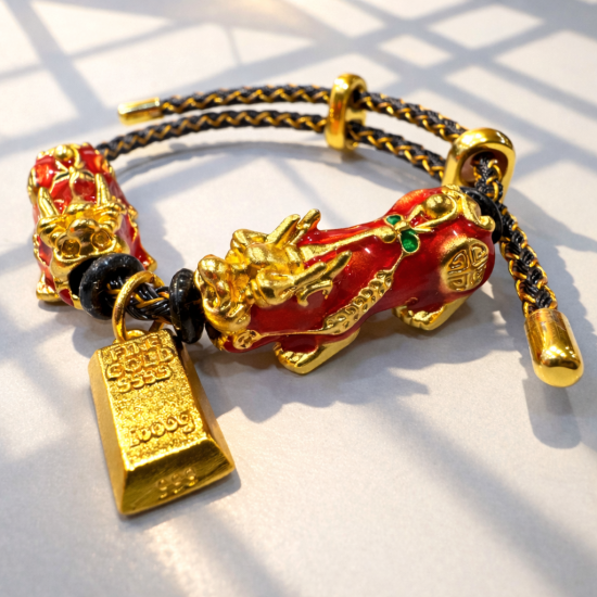 财运亨通手绳 BLESSED WITH PROSPERITY LUCKY STRING 财运亨通手绳 BLESSED WITH PROSPERITY LUCKY STRING