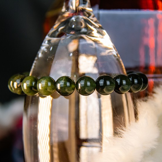 上高等绿发晶手链 Green Rutilated Quartz Bracelet