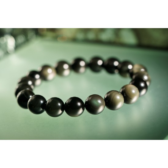 彩曜石手链 Rainbow Obsidian Bracelet