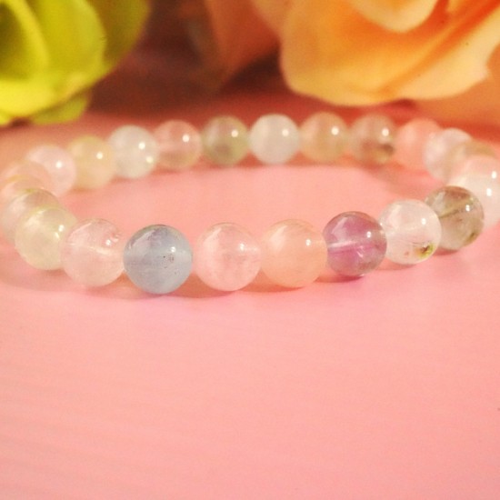 摩根石手链 Morganite Bracelet