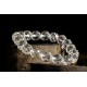 白水晶手链 ( 切面64 ) Clear Quartz Bracelet (Cut 64 Facets)